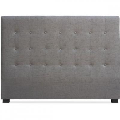 MENZZO Cotecosy - T&ecirc;te de lit Luxor 160cm Tissu Taupe - Taupe