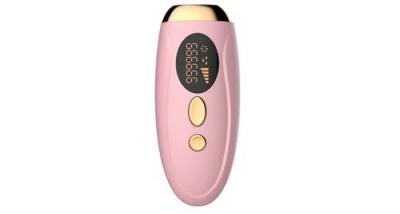 CHRONUS Epilateur &agrave; lumi&egrave;re puls&eacute;e ipl, 990 000 clignotant , 2 modes 5 niveaux d'&eacute;nergie(rose) 