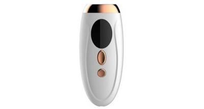 CHRONUS Epilateur &agrave; lumi&egrave;re puls&eacute;e ipl, 990 000 clignotant , 2 modes 5 niveaux d'&eacute;nergie(blanc) 