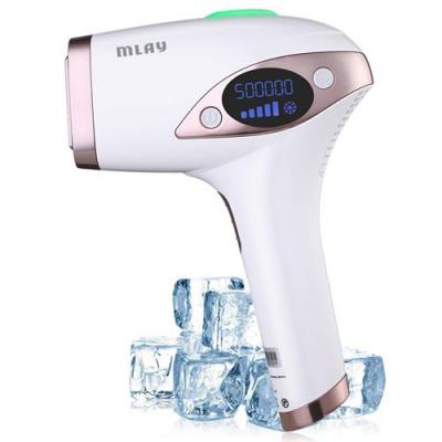 KINSEIBEAUTY Epilateur &agrave; Lumi&egrave;re Puls&eacute;e Mlay Epilation Point De Cong&eacute;lation Rose Blanc (Livraison en 3 jours)
