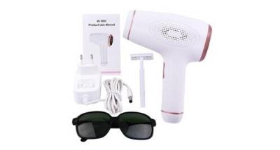 GENERIQUE Epilateur laser blanc &eacute;lectrique avec affichage lcd &eacute;pilation permanente pour femmes 