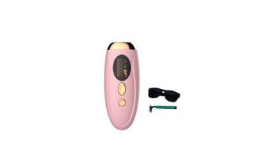 YOKULI Epilateur laser permanent ipl pour femmes 999999 000 flashs affichage lcd -rose 