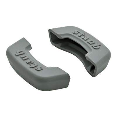 STAUB  2E100104&nbsp;Paire de poign&eacute;es en Silicone Gris 2&nbsp;pi&egrave;ces