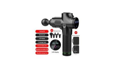 YOKULI 2500mah lcd affichage pistolet de massage pour douleur musculaire exercice relaxation minceur mise en forme 