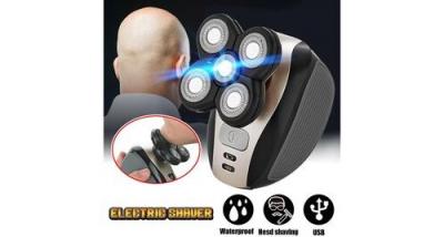 GENERIQUE 5 en 1 t&ecirc;te chauve rechargeable rasoir rasoir sans fil tondeuse &agrave; cheveux tondeuse tondeuse @he323 