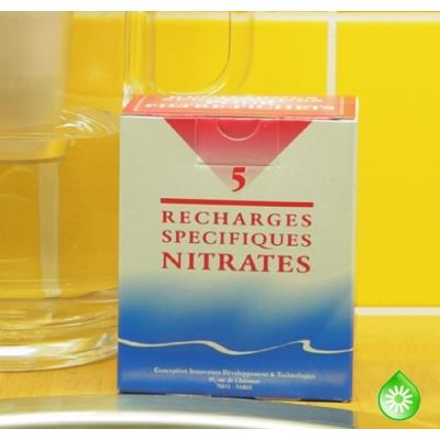 HYDROPURE Recharges Nitrates pour pichet filtreur x5 - 5 sachets - 