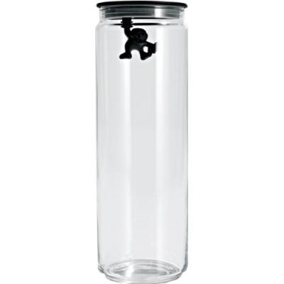 ALESSI Pot cuisine - Bo&icirc;te de Cuisine Gianni 200 cl Noir