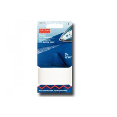 PRYM  Pym White Hemming Web (30 mm) avec Papier Support - 1 unit&eacute;