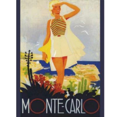 MONACO Affiche rectangulaire  