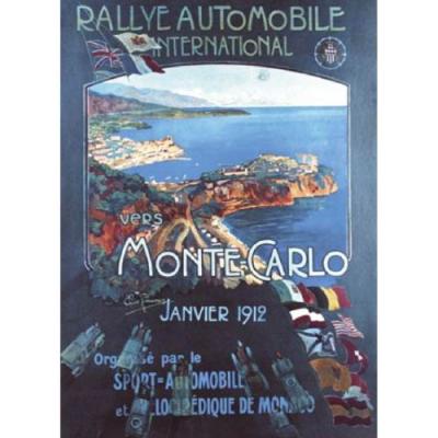 MONACO Affiche rectangulaire  1912