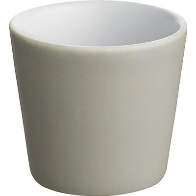 ALESSI  Dc03/76 Lg Tonale Petite Tasse En C&eacute;ramique Stoneware Light Grey Set De 4 Pi&egrave;ces