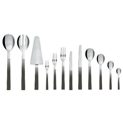 Alessi DC05/8 Santiago Cuiller &agrave; Caf&eacute; en Acier Inoxydable 18/10 Brillant Set de 6 Pi&egrave;ces