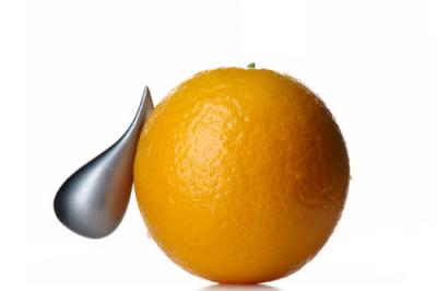 ALESSI  gch02 apostrophe eplucheur orange