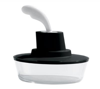 ALESSI  Beurrier Bateau Shipe Shape noir ASG13B