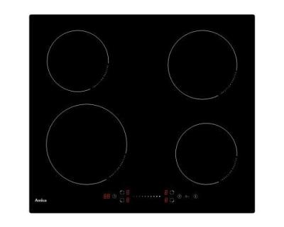AMICA Plaque induction AI3547, 4 Booster, Slider individuel, 7200 watts