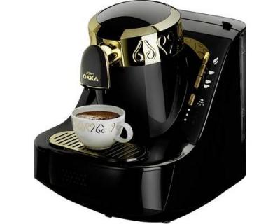  OK008-B Cafeti&egrave;re moka or, noir Nombre de tasse=2 