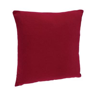 Atmosphera - Coussin d&eacute;houssable - 38 x 38 cm - Rouge - ANJALI