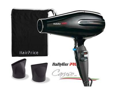 BABYLISS  PRO BAB6510IE S&egrave;che-Cheveux Caruso Ionic + pochette 