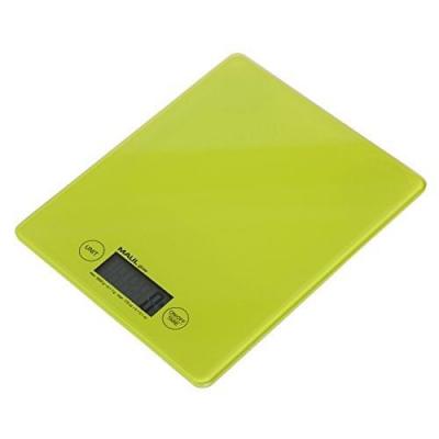 MAUL  Gloss Balance de cuisine num&eacute;rique avec surface en verre Vert clair 5 kg