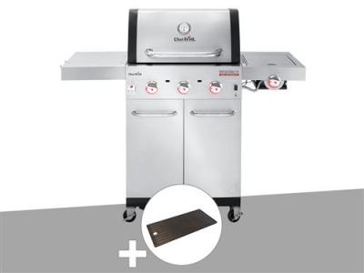 GENERIQUE Barbecue &agrave; gaz Char-Broil Professional Pro S 3 + Plancha