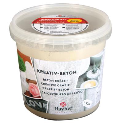 RAYHER Ciment -  - 34153000 - Tube cr&eacute;atif b&eacute;ton - 25 kg - Multicolore - Int&eacute;rieur