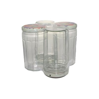 ASTIGARRAGA KIT LINE Pots &Agrave; Confiture 645 Ml Et Couvercle - Les 4 Pots