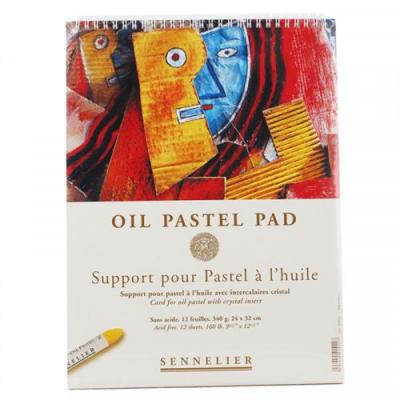 Album pour pastel spiral&eacute; 12 feuilles 24 x 32 cm 340 g/m&sup2;