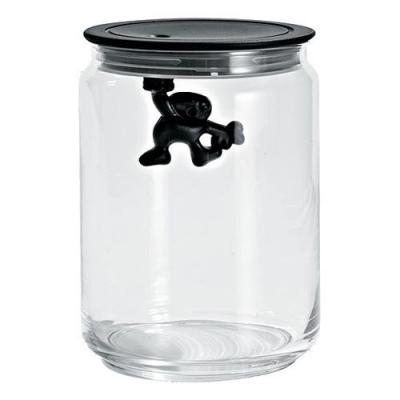 ALESSI A di  - Bo&icirc;te de cuisine Gianni, 90 cl, noir