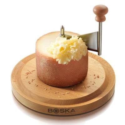BOSKA Girolle &agrave; fromage avec socle en h&ecirc;tre ""geneva"" - 