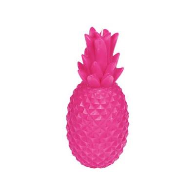 HOMEA Bougie D&eacute;co ""ananas Tropical"" 20cm Rose