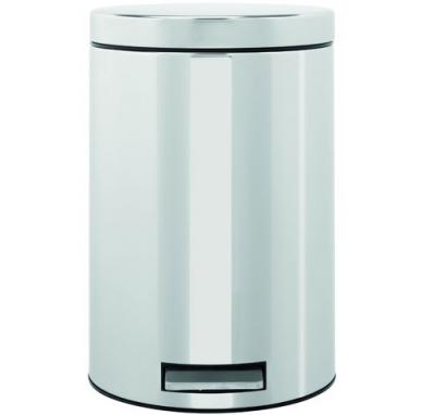 BRABANTIA -BRA1249 - Poubelle &agrave; p&eacute;dale 12 litres -Brilliant Steel 