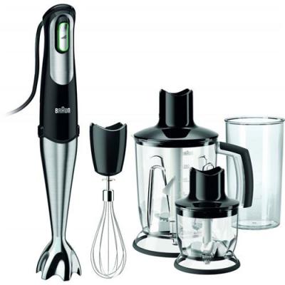 BRAUN  Multiquick 7 MQ745 Aperitive - Mixeur &agrave; main - 750 Watt - noir premium/inox 