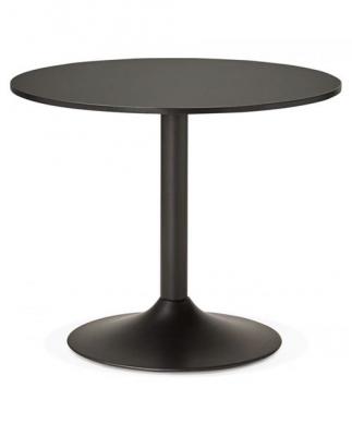 Bureau design KONRAD BLACK 90x90x77 cm