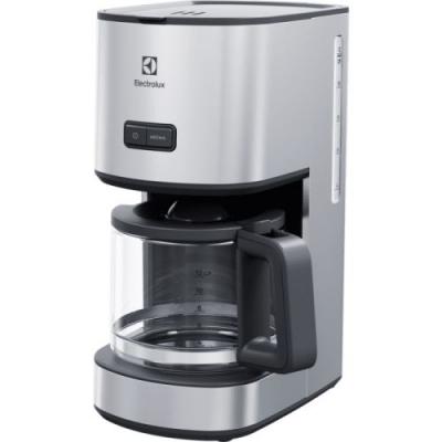 ELECTROLUX Cafeti&egrave;re E4CM1-4ST 1080W 1.6L Programmable Acier Inoxydable Gris