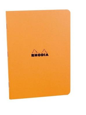 GENERIQUE Cahier Rhodia piq&ucirc;re 96 pages 5x5 format 14,8x21cm - Coloris orange