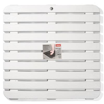 TATAY Caillebotis &Agrave; Poser, Blanc, Steppy