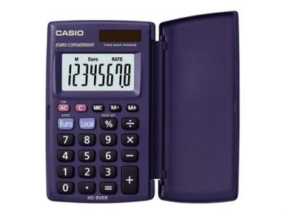  Calculatrice casio hs-8ver-wa-ep de poche (2 x 13 x 19 cm)