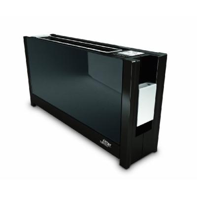 RITTER Grille-pain &eacute;lectrique  - 630.000 Chevalier Volcano5 - 2 tranches - Noir
