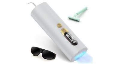 CHRONUS  tm_0412zzh12 &eacute;pilateur &agrave; lumi&egrave;re puls&eacute;e, cadeau femme, blanc