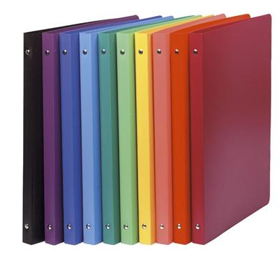 EXACOMPTA Classeur 4 anneaux 15 mm polypropylene opaque - a4