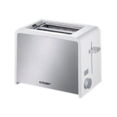 CLOER  3211 - Grille-pain -&eacute;lectrique - 2 tranche - Blanc/inox 