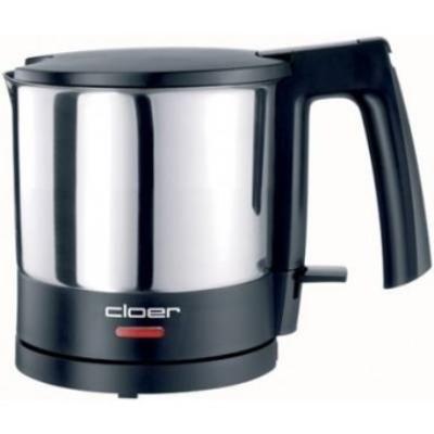 CLOER  4720 - Bouilloire - 1 litre - 1.8 kWatt - noir/inox