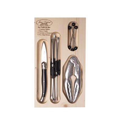 LAGUIOLE JEAN DUBOST&REG; Set d'ustensiles &agrave; fruits de mer Laguiole Multicolore Jean Dubost
