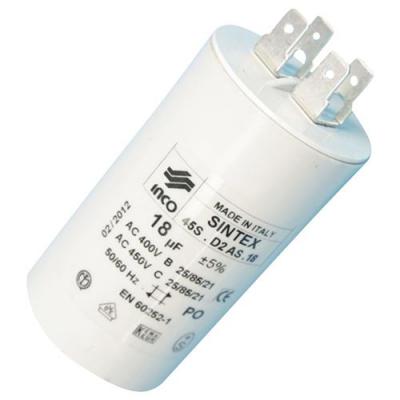 BRANDT ELECTROLUX - Condensateur 18 &micro;f 450 v pour lave linge ELECTROLUX