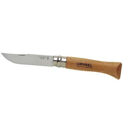 Opinel Blister N&deg;06 Stainless Steel Beige,Argent&eacute; 7 cm