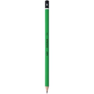 BIC Crayon graphite  - t&ecirc;te tremp&eacute;e - mine 3B - Cont&eacute; Criterium 550
