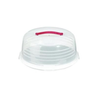 CURVER  Boite &agrave; g&acirc;teaux ronde, Blanc, Other Kitchenware, 34,7x34,7x15,2 cm