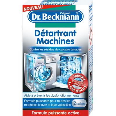 DR BECKMANN  D&eacute;tartrant machines - 2 x 50 g