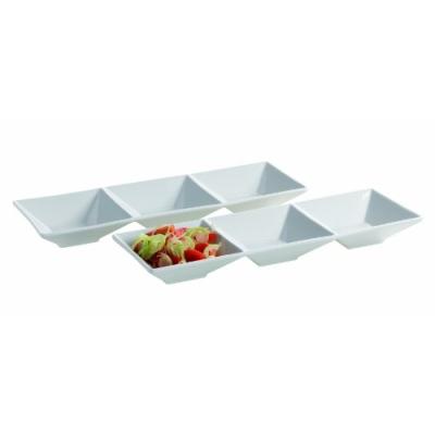 DOMESTIC PROFESSIONAL  923305 SET DE CABARET 3 DIVIS&Eacute; 27,5 X 9 CM 2 PI&Egrave;CES TRENDY LINE 