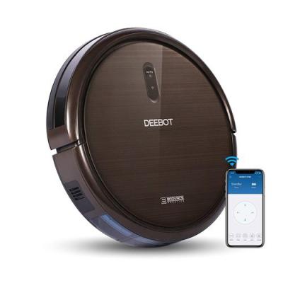 ECOVACS  Robotics DEEBOT N79S - Robot nettoyeur de sol avec une puissance d'aspiration maximale, commande par smartphone, chargement automatique, pour sols durs et tapis et moquettes minces 